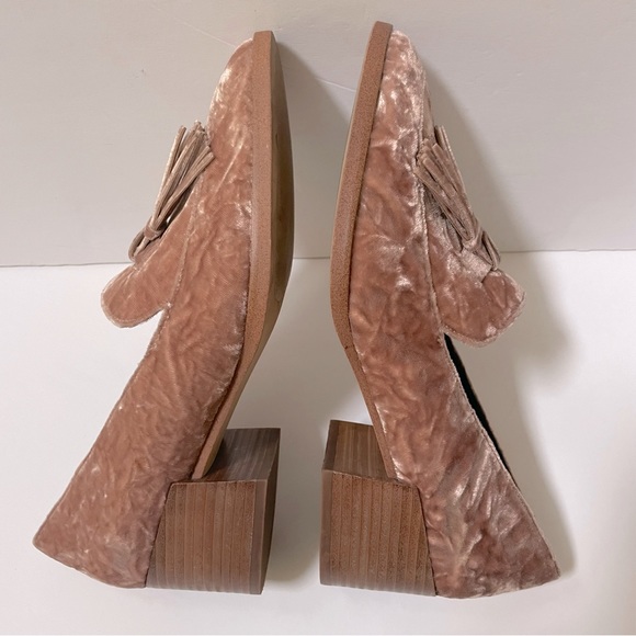 Rebecca Minkoff Edie Velvet Tassel Loafers Size 8 - Picture 9 of 13